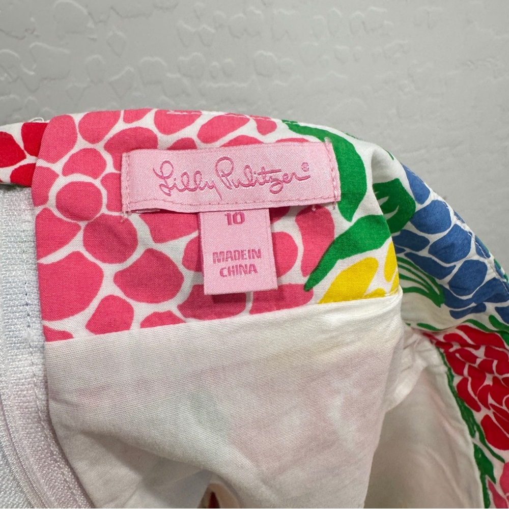 Lilly Pulitzer Colorful Floral Athletic Skort Womens 10 Mini Hydrangea Golf - Picture 6 of 7